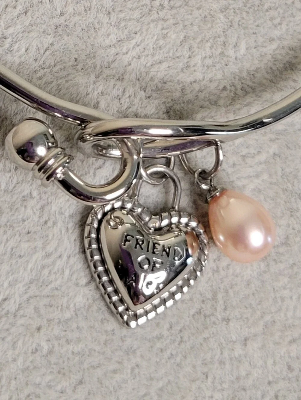 Honora Stainless Steel Pink Freshwater Pearl 'Friend Of Alex